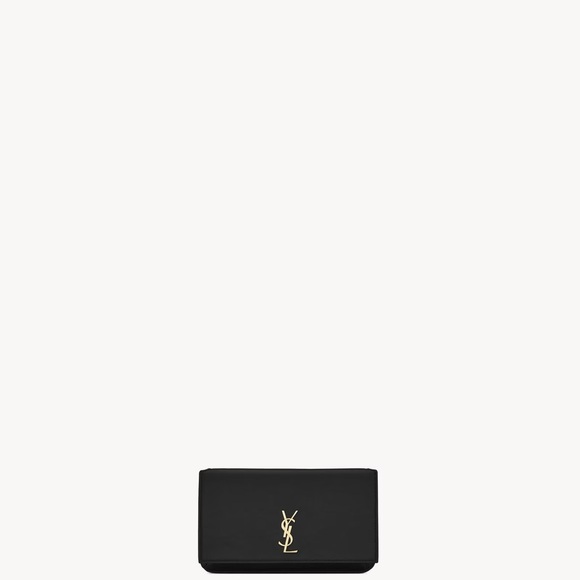 Yves Saint Laurent Black Leather Crossbody Bag - Picture 7 of 9